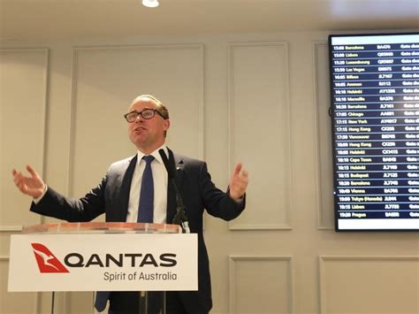 qantas ceo urges australian parliament to pass same sex marriage legislation unamended news
