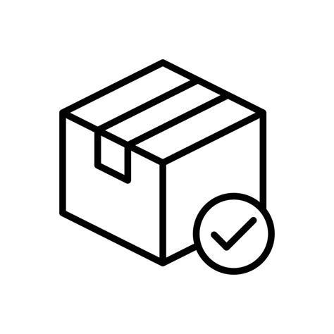 Product Delivered Parcel Delivery Package Shipping Concept Icon In