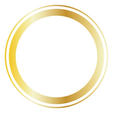 Gold Circle Png Transparent 31614334 Png