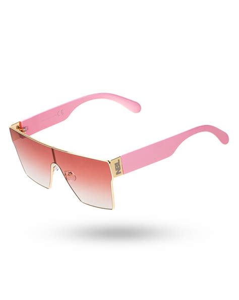 New Bad Line Okulary Boss Pink Gold Flash Pink 00 411 Okulary Uv 400