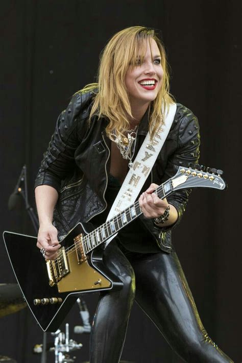Pin By Paul Armstrong On Hot Music Lzzy Hale Halestorm Guitar Girl