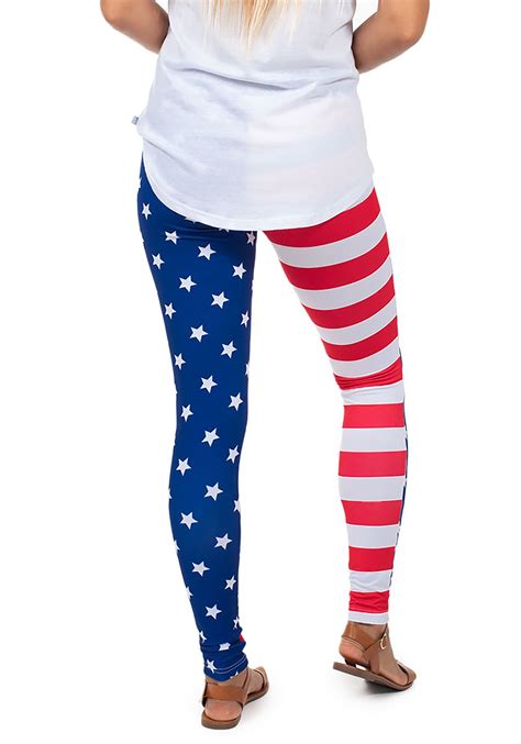 women s tipsy elves american flag leggings