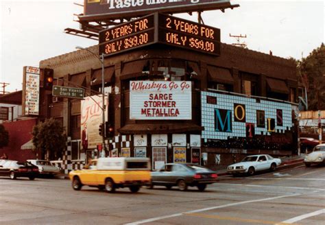 Vintage Photographs Captured Scenes Outside The Whisky A Go Go In The