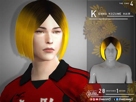 The Sims Resource Hair Kenma Kozume