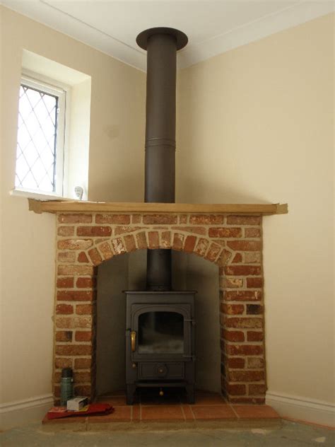 How do wood burning stoves work? Simplify Your Indoor Warming Stuff with Corner Wood Burning Stove for Gorgeous Interior Nuance ...
