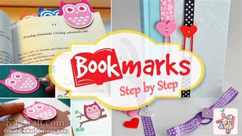 25 Diy Bookmark Ideas That Are Easy To Craft Step By Step K4 Craft