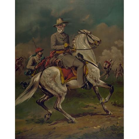 General Robert E Lee On His Horse Traveler Poster Print 24 X 36