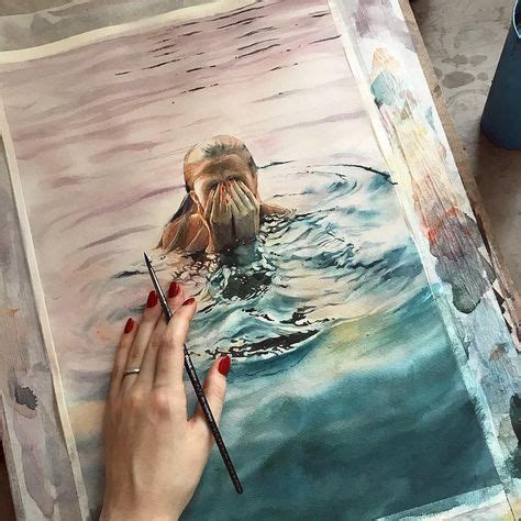 Watercolorist Mayooroova Waterblog Aquarelle Drawing Art Artist Artwork