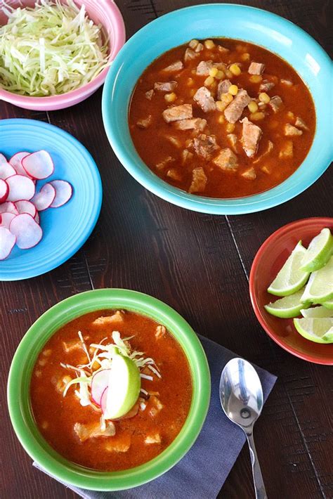 Place the meat in a large saucepan and just cover with lightly salted water. Pozole {A New Mexican Recipe} - New Mexican Foodie ...