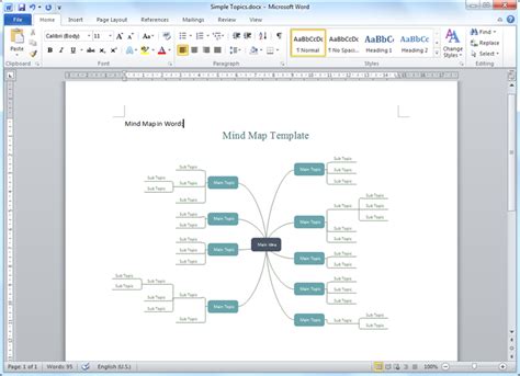 Create Mind Maps For Word On Mac