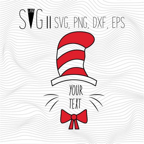 Free SVG Dr Seuss Hat Cut File Svg 1635+ File for DIY T-shirt, Mug