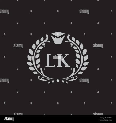 l y k cartas vector logo plantilla de diseño lucas monograma logotipo inicial imagen vector de