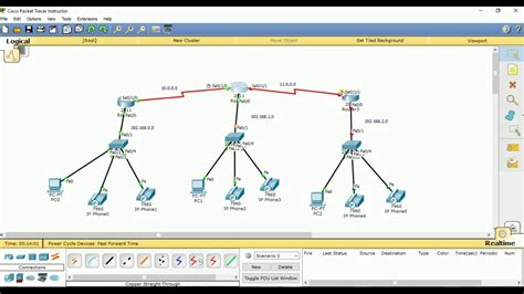 Voip Cisco Packet Tracer Practica Youtube