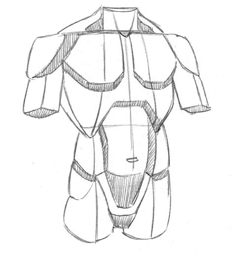Пособие по рисунку корпуса человека Alexey Gorboot Boosty