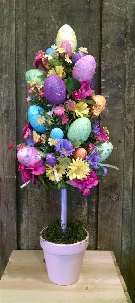 26″ Easter Egg Topiary Tree Inspired Designs By Keith Phelps