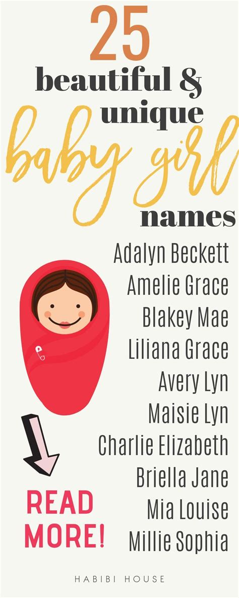 25 Feminine Baby Girl First And Middle Names That Will