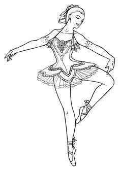 Ballet barbie ballerina coloring pages. Free Printable Ballerina Colouring PagesJlongok Printable ...