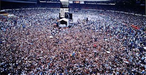 Now That That Is A Crowd Wembley Stadium July The King