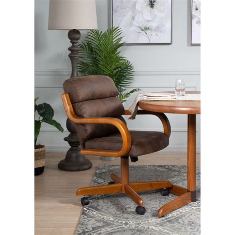 But for today, we will showcase different. Solid Wood Rolling Caster Dining Chair with Tilt and ...
