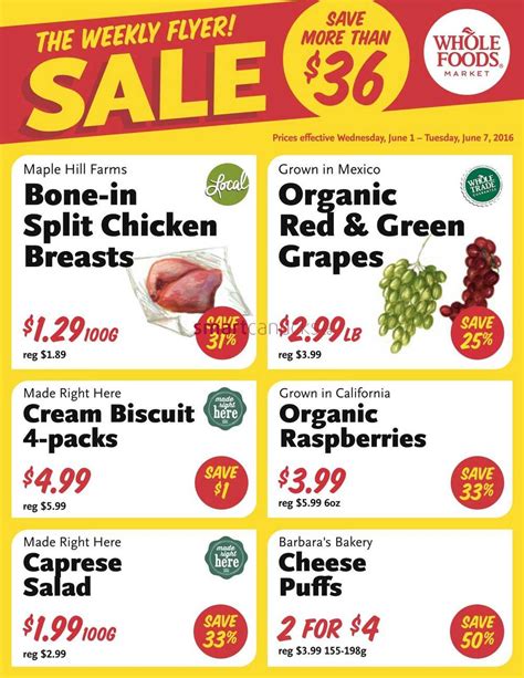 Whole Foods Market West Flyer June 1 To 7