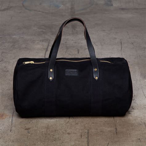 Canvas Duffle Bag Black Portfolio Soho Bags Touch Of Modern