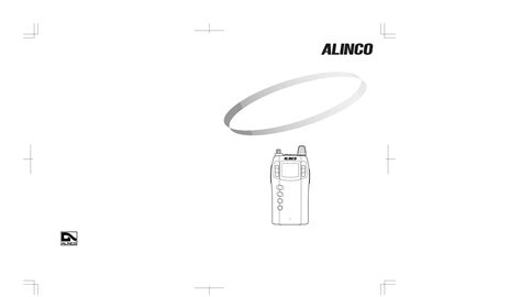 Alinco Dj X3 User Manual 52 Pages