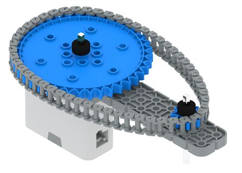 Using Vex Iq Plastic Gears Sprockets And Pulleys Vex Library