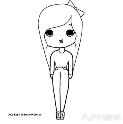 Easy Chibi Drawings At Explore Collection Of Easy