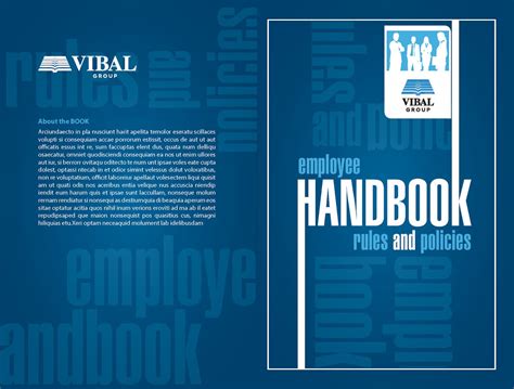 Handbook Cover Page Design