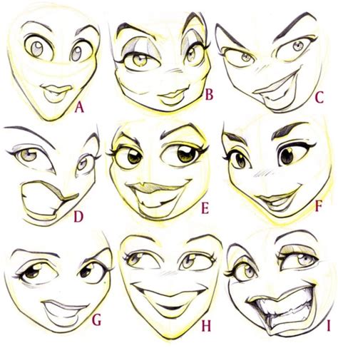 How to draw cartoon animal eyes. How To Draw Cartoon Eyes And Face