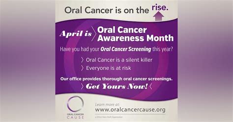 April Is Oral Cancer Awareness Month Dentistry Iq
