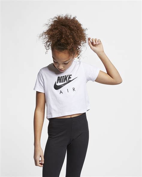 Nike Air Older Kids Girls Crop Top Au