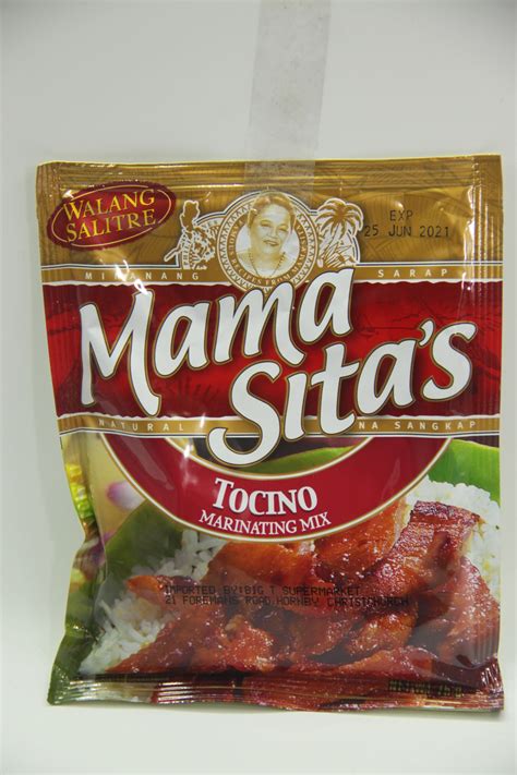 Mama Sitas Tocino Marinating Mix 75g Online Asian Shop In Nz