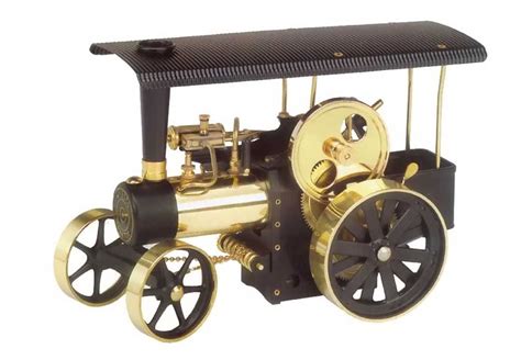 Wilesco Steam Traction Engine Brassblack Collector Models