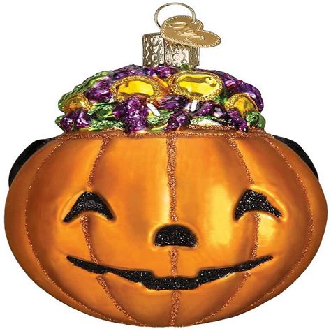 Old World Christmas Glass Blown Ornament Trick Or Treat 26083