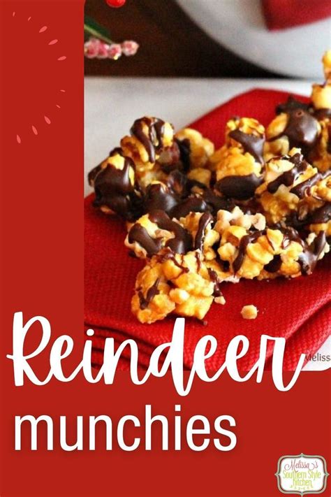 Reindeer Munchies Holiday Recipes Snacks To Make Munchies