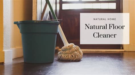 Natural Floor Cleaner Recipe Hardwood Floor Cleaner Youtube