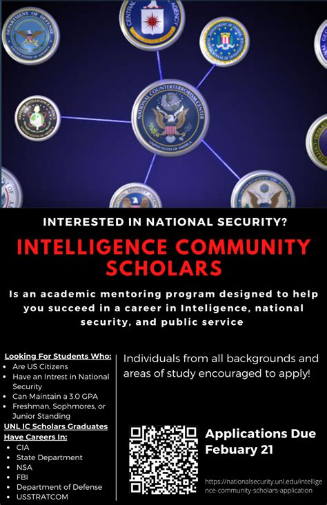 Apply For Intelligence Community Scholars Announce University Of