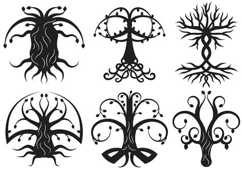 50 Celtic Tree Of Life Bundle Vector Cdr Dxf Eps Svg Ai Laser Cut Cnc