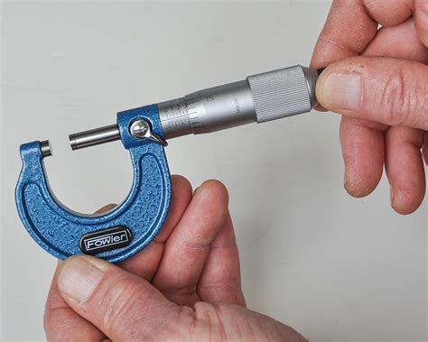 Fowler 0 1 Outside Inch Micrometer 52 253 001 1 Nicol Scales