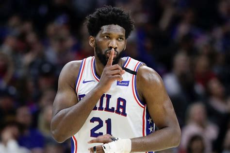Joel Embiid Says He Didn’t Shush Crowd But In Lackluster Win Sixers Earned Boos David Murphy