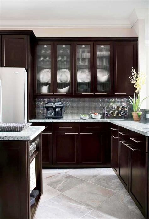 54 Awesome Black Kitchens Backsplash Kitchen Cabinet Design New
