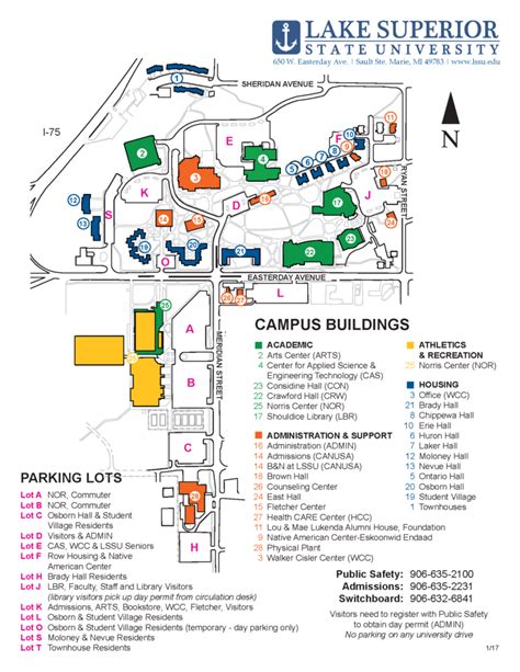 Lssu Campus Map