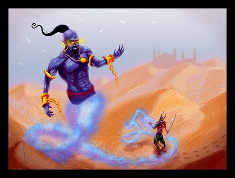 The Djinn By Maeshanne On Deviantart Djinn Supernatural Beings