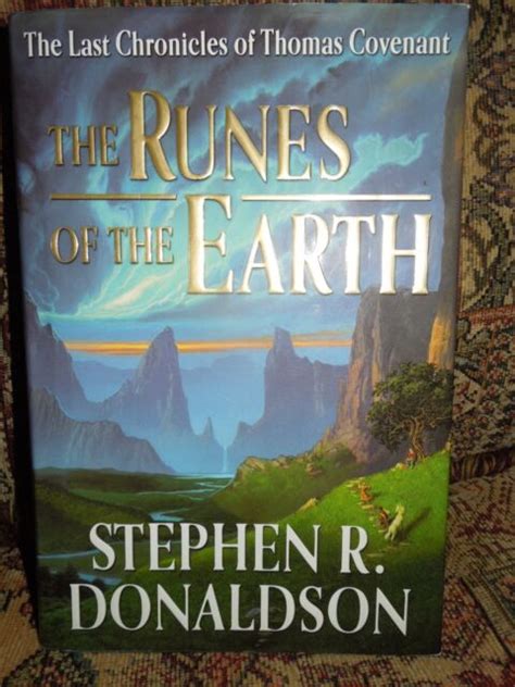 The Runes Of The Earth By Stephen R Donaldson Hcdj 1st1st Thomas