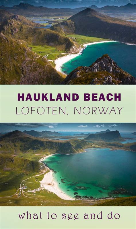 Stunning Haukland Beach And Uttakleiv Beach In Lofoten Norway
