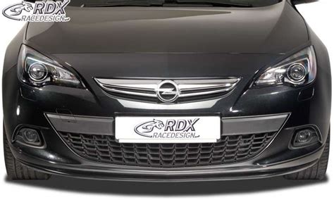 Rdx Front Spoiler Opel Astra J Gtc For Opc Line Front Lips