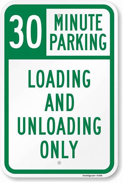 Unloading Zone Signs Loading Parking Myparkingsign