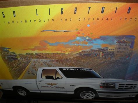 Find 1994 Ford F150 F 150 Svt Lightning Pace Tk Promo Poster In
