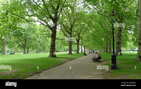 Green Park In London Uk Stock Photo Alamy